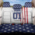Motocross Rider Graphic Dirtbike Racing Back Car Seat Cover with Distressed American Flag and Custom Number - Wonder Print Shop