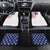 Motocross Rider Graphic Dirtbike Racing Car Mats with Distressed American Flag and Custom Number - Wonder Print Shop