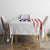 Motocross Rider Graphic Dirtbike Racing Tablecloth with Distressed American Flag and Custom Number - Wonder Print Shop