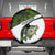 Crappie Fishing Green Camo Spare Tire Cover with Leaf Camouflage and Custom Name Design - Wonder Print Shop