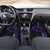 Strike Bowling Graphic Car Mats with Purple Black Marble Texture and Custom Team Name - Wonder Print Shop
