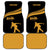 Bowling Player Silhouette Car Mats with Gold Strike Motion and Custom Team Name Design - Wonder Print Shop