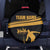 Bowling Player Silhouette Spare Tire Cover with Gold Strike Motion and Custom Team Name Design - Wonder Print Shop