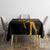 Bowling Player Silhouette Tablecloth with Gold Strike Motion and Custom Team Name Design - Wonder Print Shop