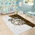 Walleye Fishing Area Rug with Reeds Background and Custom Name Design - Wonder Print Shop
