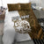 Walleye Fishing Bedding Set with Reeds Background and Custom Name Design - Wonder Print Shop