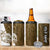 Walleye Fishing 4 in 1 Can Cooler Tumbler with Reeds Background and Custom Name Design - Wonder Print Shop