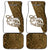 Walleye Fishing Car Mats with Reeds Background and Custom Name Design - Wonder Print Shop