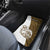 Walleye Fishing Car Mats with Reeds Background and Custom Name Design - Wonder Print Shop