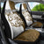 Walleye Fishing Car Seat Cover with Reeds Background and Custom Name Design - Wonder Print Shop