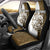 Walleye Fishing Car Seat Cover with Reeds Background and Custom Name Design - Wonder Print Shop