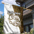 Walleye Fishing Garden Flag with Reeds Background and Custom Name Design - Wonder Print Shop