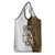 Walleye Fishing Grocery Bag with Reeds Background and Custom Name Design - Wonder Print Shop