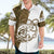 Walleye Fishing Hawaiian Shirt with Reeds Background and Custom Name Design - Wonder Print Shop