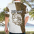 Walleye Fishing Hawaiian Shirt with Reeds Background and Custom Name Design - Wonder Print Shop