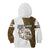 Walleye Fishing Kid Hoodie with Reeds Background and Custom Name Design - Wonder Print Shop
