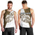 Walleye Fishing Men Tank Top with Reeds Background and Custom Name Design - Wonder Print Shop