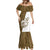Walleye Fishing Mermaid Dress with Reeds Background and Custom Name Design - Wonder Print Shop