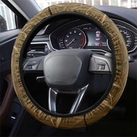 Walleye Fishing Steering Wheel Cover with Reeds Background and Name Design - Wonder Print Shop