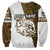Walleye Fishing Sweatshirt with Reeds Background and Custom Name Design - Wonder Print Shop