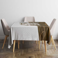 Walleye Fishing Tablecloth with Reeds Background and Custom Name Design - Wonder Print Shop