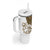 Walleye Fishing Tumbler With Handle with Reeds Background and Custom Name Design - Wonder Print Shop