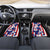 Moto X Skull Graphic Car Mats with Red White Blue Splatter and Custom Number Design - Wonder Print Shop