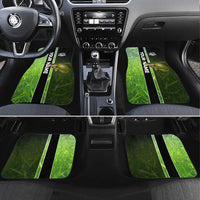 Crappie Fish Green Underwater Graphic Car Mats with Custom Name and Fishing Logo Design - Wonder Print Shop