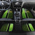 Crappie Fish Green Underwater Graphic Car Mats with Custom Name and Fishing Logo Design - Wonder Print Shop