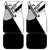 Golf Club Monochrome Design Car Mats with Golf Ball and Club Graphic and Custom Name Print - Wonder Print Shop