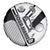 Golf Club Monochrome Design Spare Tire Cover with Golf Ball and Club Graphic and Custom Name Print - Wonder Print Shop