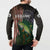Musky Fishing Design Button Sweatshirt with American Flag Background and Custom Name Print - Wonder Print Shop