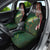Musky Fishing Design Car Seat Cover with American Flag Background and Custom Name Print - Wonder Print Shop