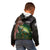 Musky Fishing Design Kid Hoodie with American Flag Background and Custom Name Print - Wonder Print Shop
