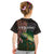 Musky Fishing Design Kid T Shirt with American Flag Background and Custom Name Print - Wonder Print Shop