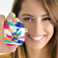 Back To School AirPods Case New Year New Chapter Colorful Paint Splatter