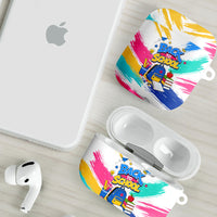 Back To School AirPods Case New Year New Chapter Colorful Paint Splatter