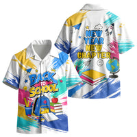 Back To School Kid Hawaiian Shirt New Year New Chapter Colorful Paint Splatter