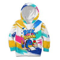 Back To School Kid Hoodie New Year New Chapter Colorful Paint Splatter