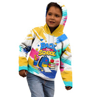 Back To School Kid Hoodie New Year New Chapter Colorful Paint Splatter