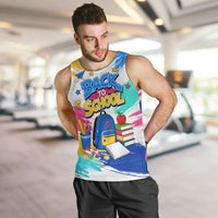 Back To School Men Tank Top New Year New Chapter Colorful Paint Splatter