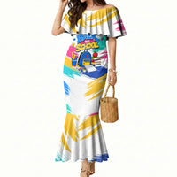 Back To School Mermaid Dress New Year New Chapter Colorful Paint Splatter