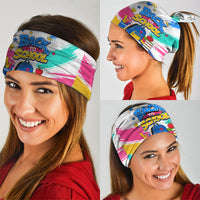 Back To School Neck Gaiter New Year New Chapter Colorful Paint Splatter