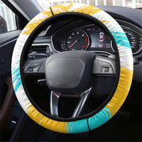 Back To School Steering Wheel Cover New Year New Chapter Colorful Paint Splatter