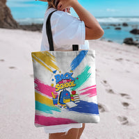 Back To School Tote Bag New Year New Chapter Colorful Paint Splatter