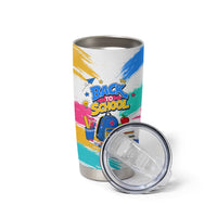 Back To School Tumbler Cup New Year New Chapter Colorful Paint Splatter