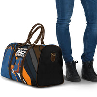 Personalized Back To School Travel Bag Student Backpack Basketball Geometric Stripes