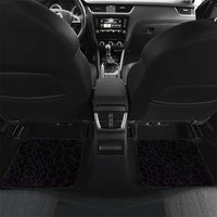 Personalized Night Race Division Car Mats Cyberpunk Racing Synthwave Motorsport Neon Graphic