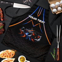 Personalized Night Race Division Motorsport Apron Futuristic Neon Open Wheel Auto Racing