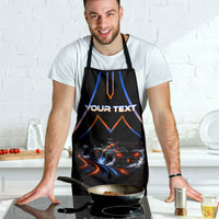 Personalized Night Race Division Motorsport Apron Futuristic Neon Open Wheel Auto Racing